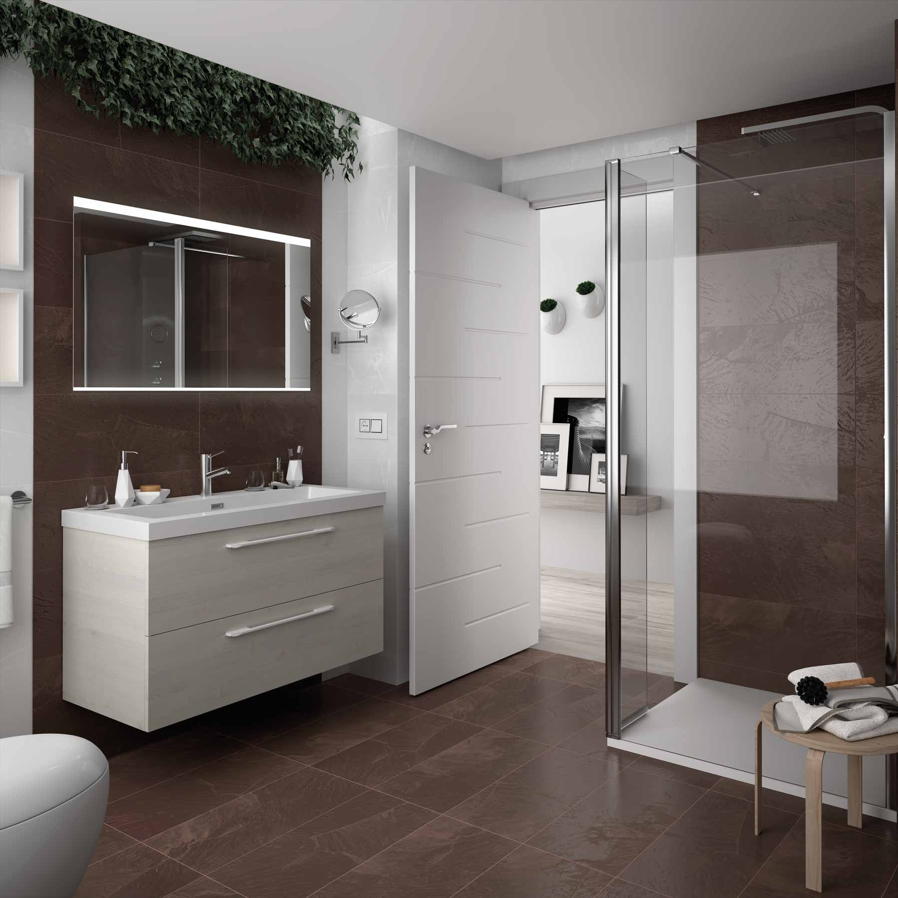 20752 SALGAR Раковина TOSCANA 1005 WHITE MINERAL LOAD 1005 x 50 x 460 мм - Вид №4