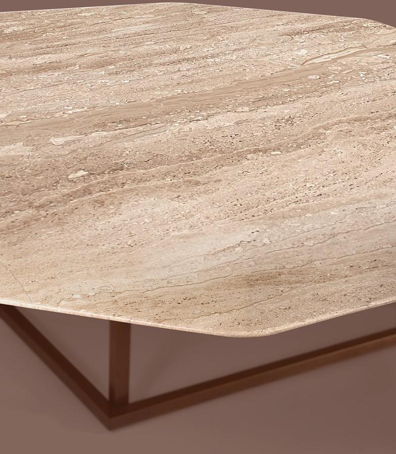 Borzalino Восьмиугольный мраморный журнальный столик sun-id-1392113 - Вид №2