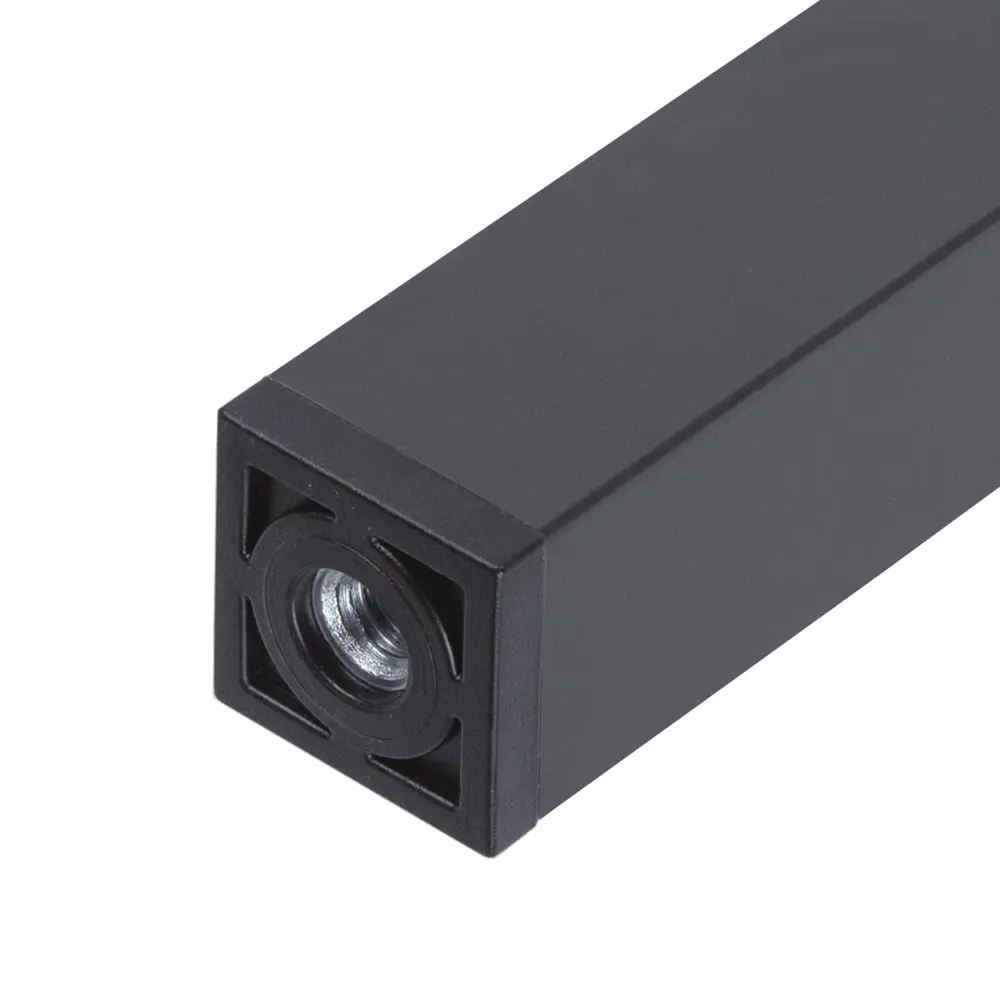Ножка для мебели квадратная 25x25x150 мм металл черная 89380779 STLM-2028469 Santreyd  - Вид №1
