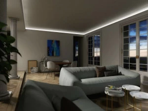 Lumines Lighting Линейный световой профиль для светодиодных модулей  10-0424-10 (conva)