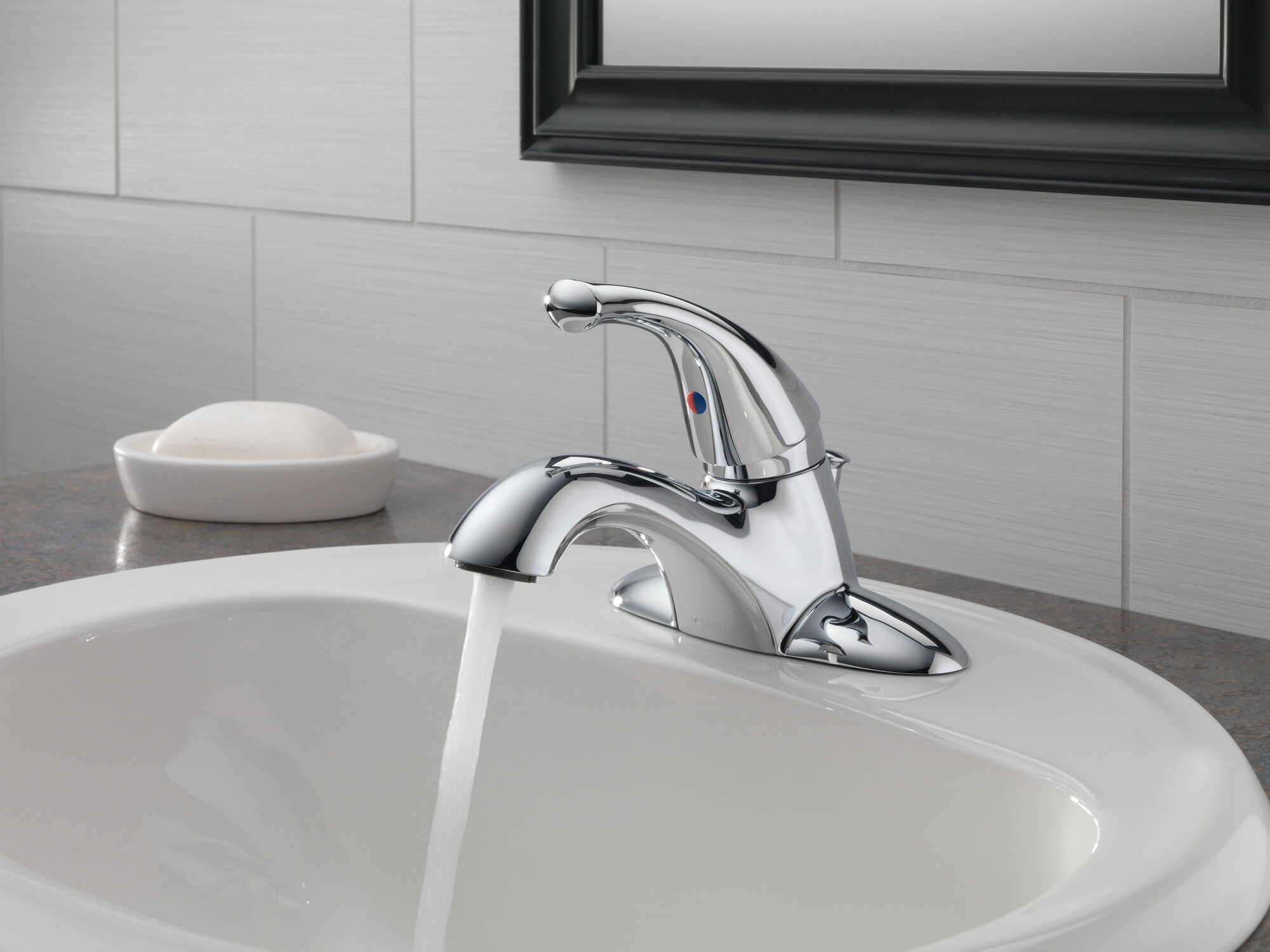 521-ECO-DST-A Смеситель для ванной комнаты с одной ручкой Delta Faucet Classic Хром - Вид №5