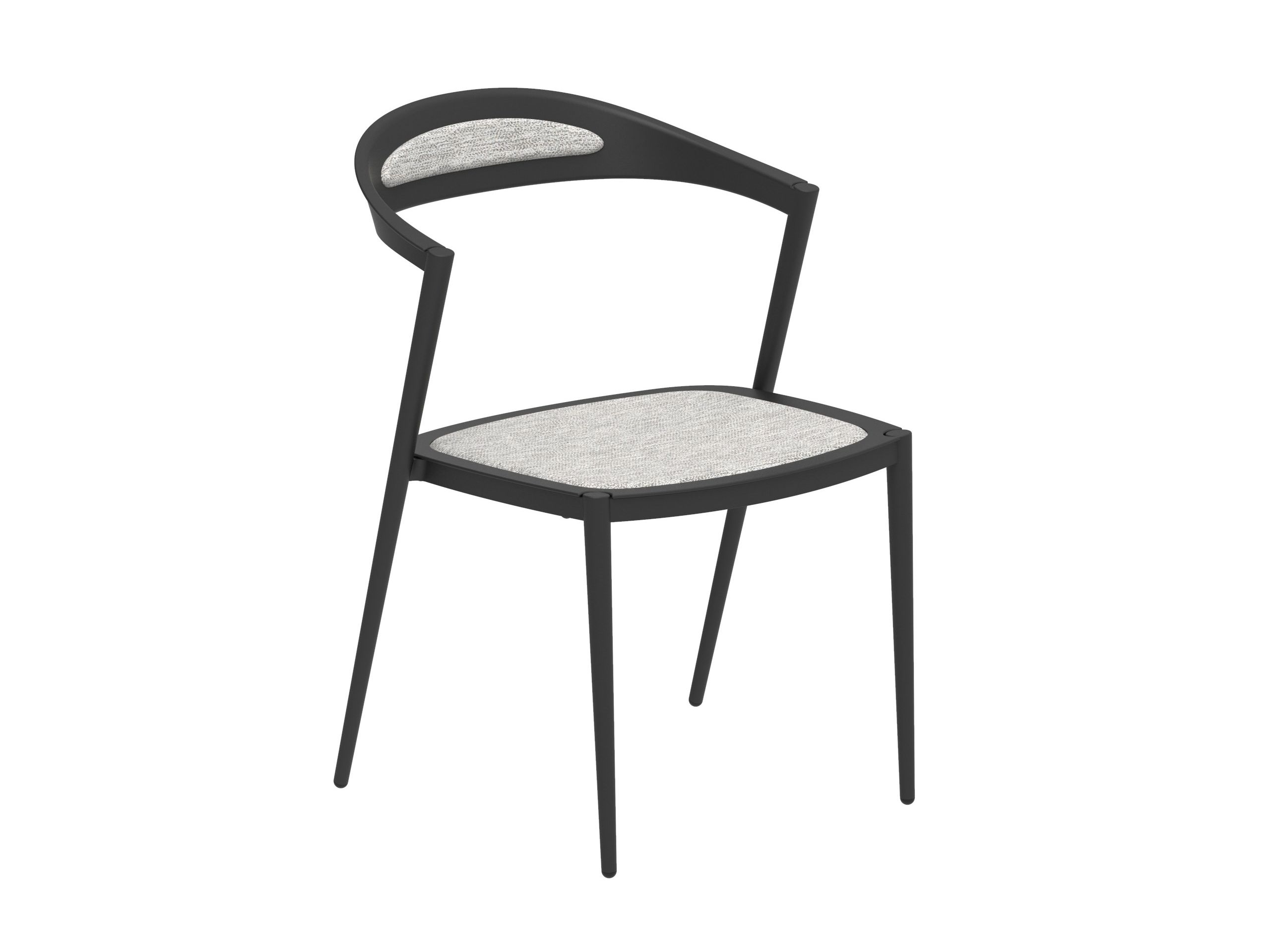 Алюминиевый садовый стул со встроенной подушкой Royal Botania Styletto ARCH-00135237