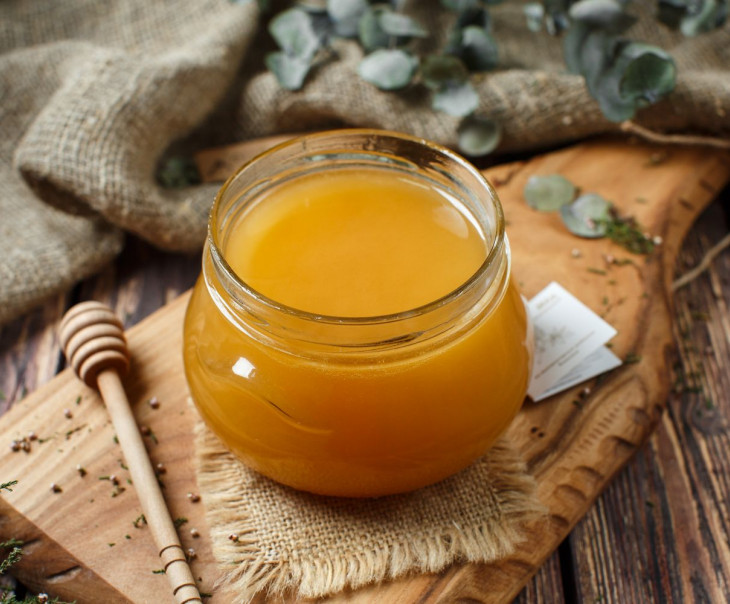 5909 Мед горный каштан_700 г. Урожай 2021 г. Вкусляндия  - Вид №2