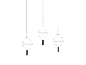 Светодиодный подвесной светильник для освещения трека из метакрилата и алюминия