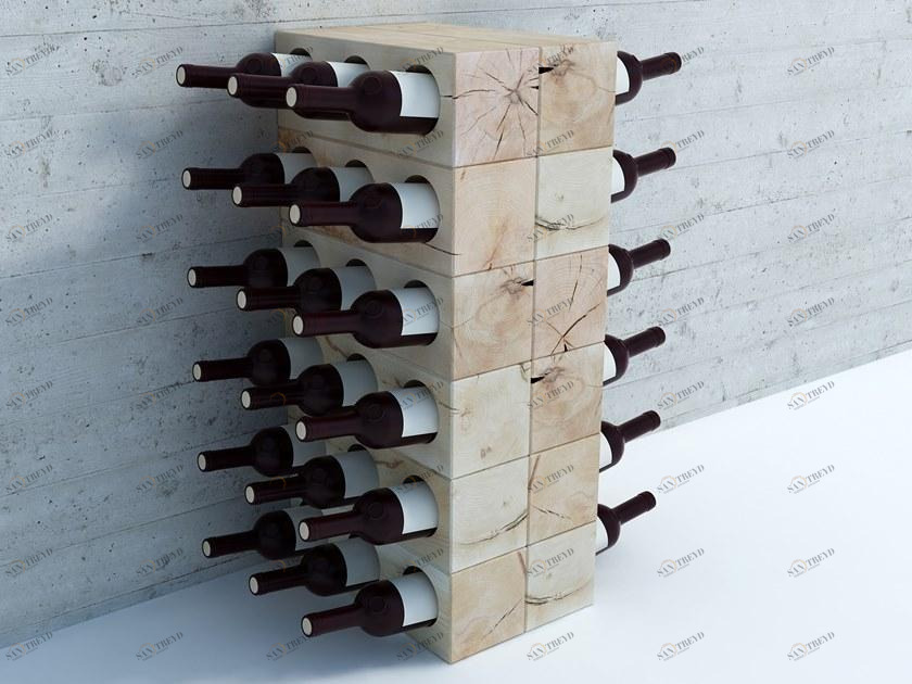 CRAFTWAND Винный погреб / подставка для бутылок из бука Craftwand® sun-id-1514036