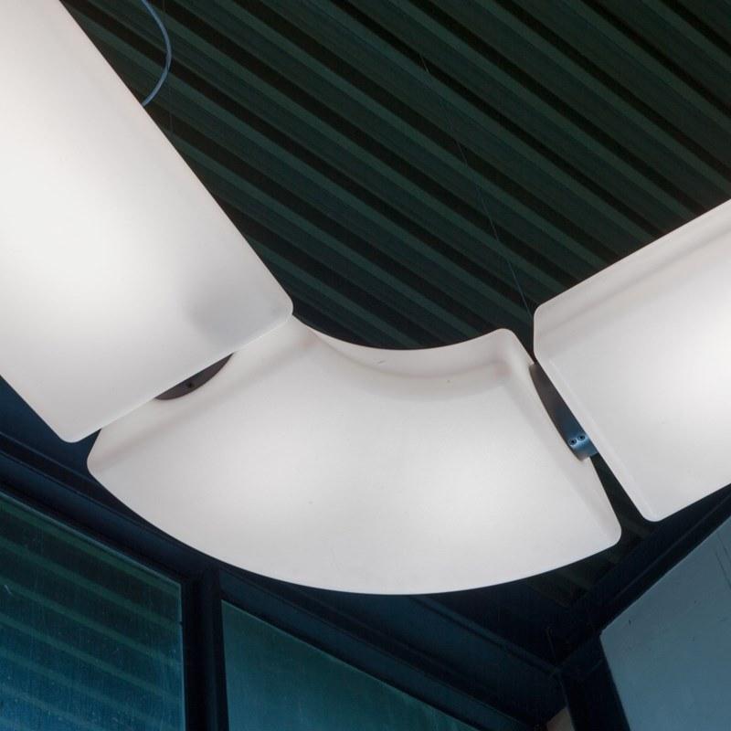 Martinelli Luce Подвесной светильник из полиэтилена с диммером Circular pol 2057 xxl - Вид №12