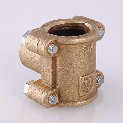 VTr.755.G.0504 Ремонтная обойма-тройник Valtec 3/4" х 1/2" х 3/4"  - Вид №5