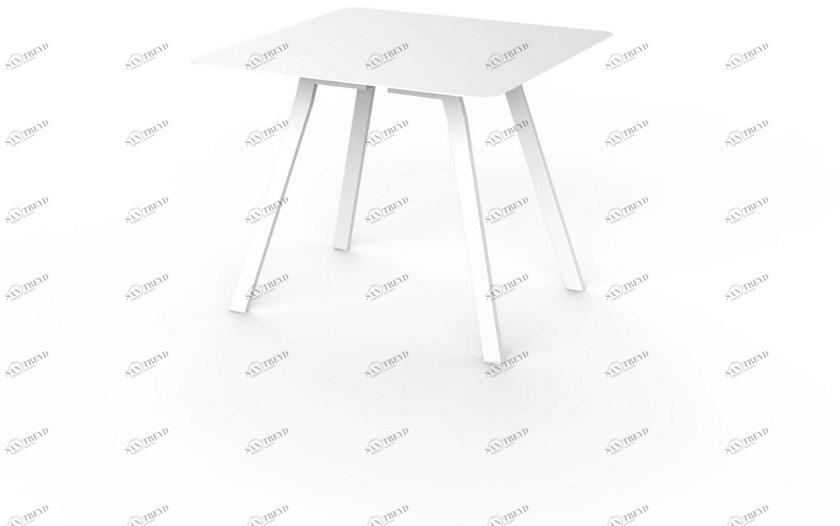 VITEO Квадратный стол из Corian® Slim sun-id-1364737