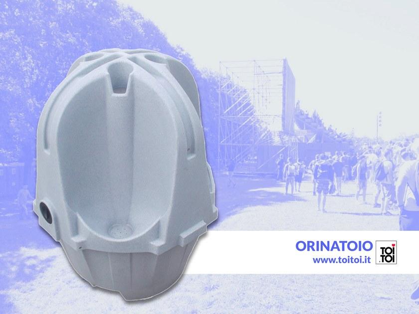 Настенный писсуар, уринал с мушкой TOI TOI® Italia sun-id-1422481 - Вид №1