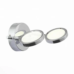 Спот настенный светодиодный на 2 лампы хром Gruppo SL576.101.02 ST LUCE GRUPPO 00-3926358 Хром