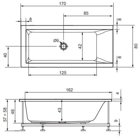 Gruppo Geromin Акриловая ванна Whirlpool sun-id-1427225 - Вид №6