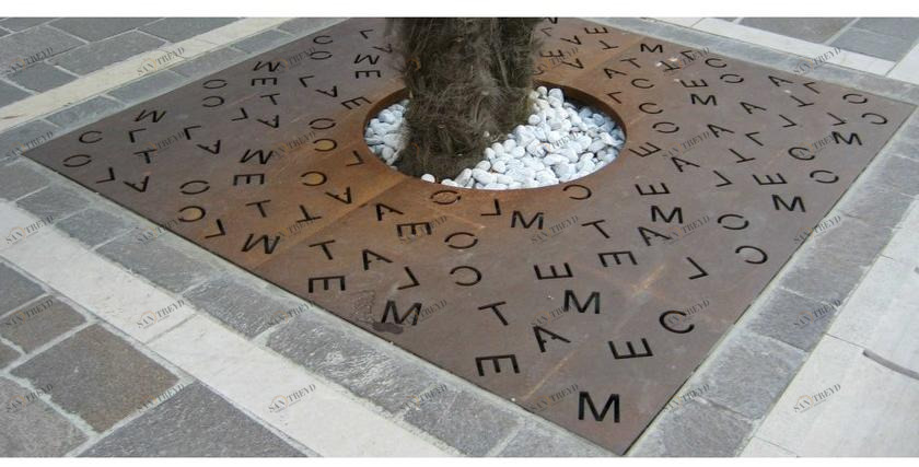 Metalco Решетка для деревьев Corten ™ sun-id-1378532