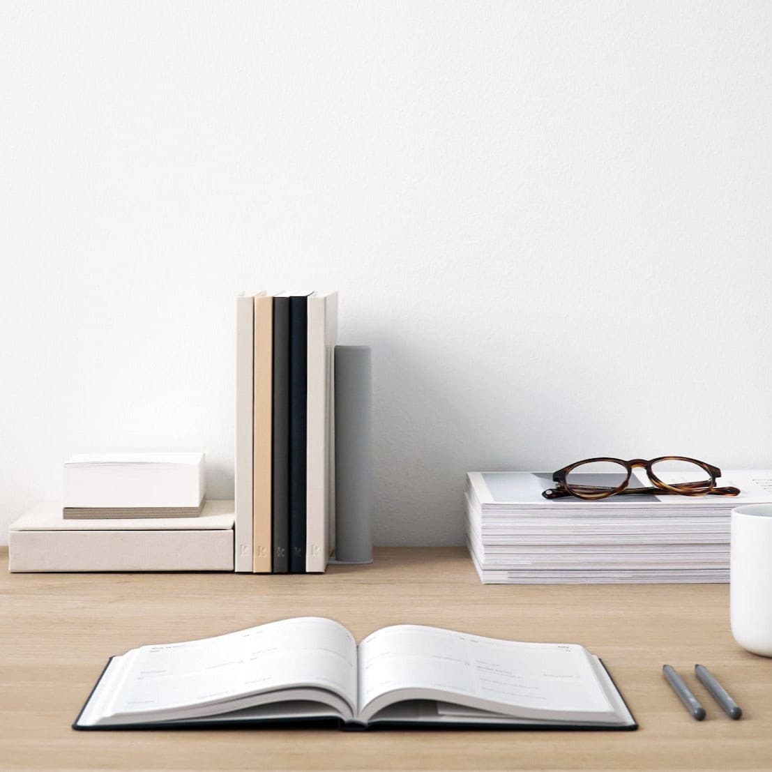 K908LIN Блокнот A5 из карстовой каменной бумаги - с подкладкой Wingback  - Вид №3