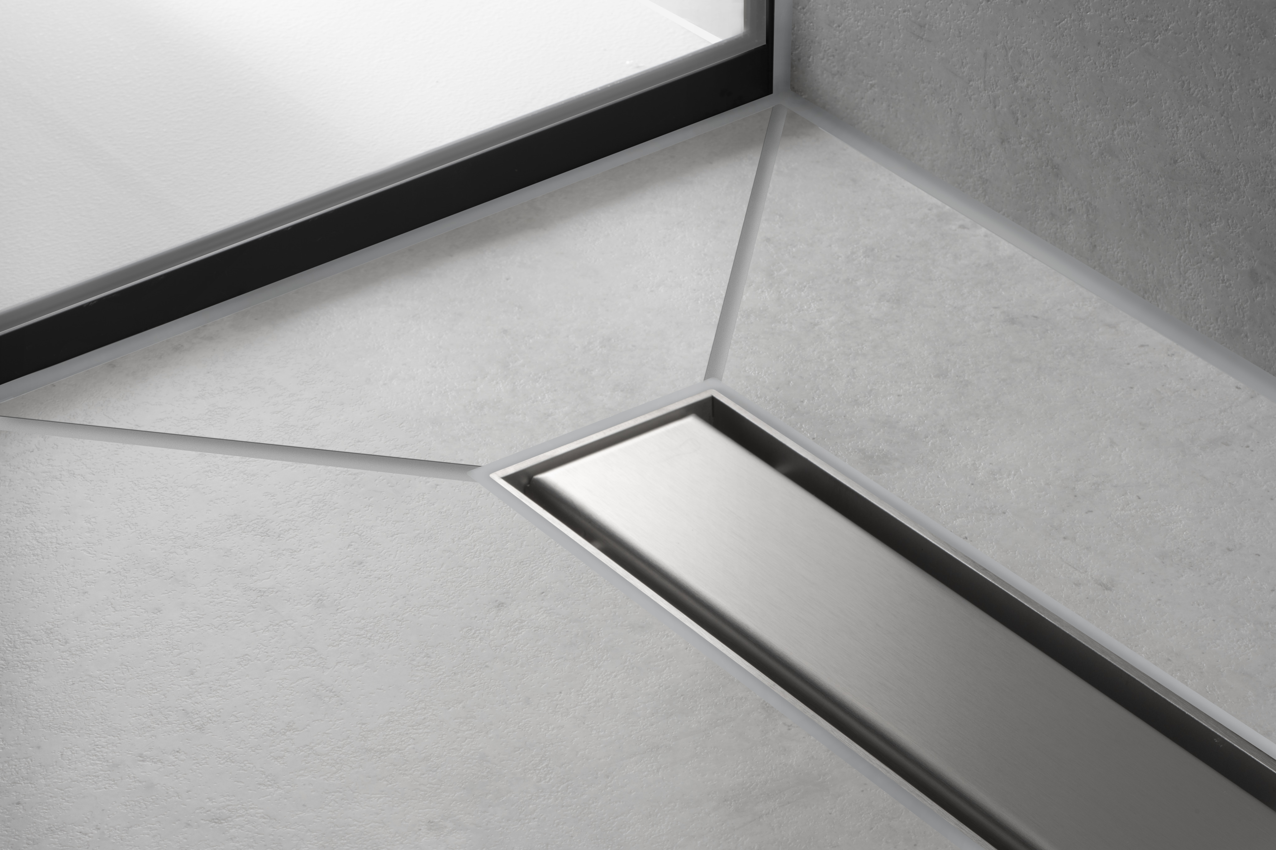 56041000 RainDrain Match Finish набор трап для душа 1000 с регулируемой по высоте рамой Hansgrohe  - Вид №3