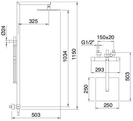 Rubinetterie Treemme Q  6525  - Вид №2