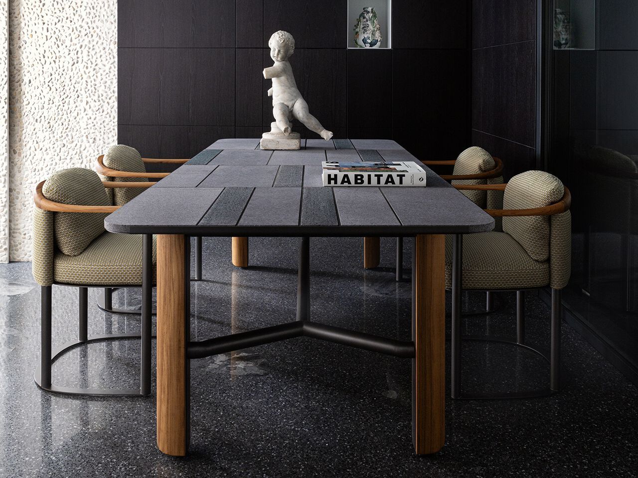 Тканевый садовый стул Giorgetti Moorea ARCH-00055357 - Вид №3