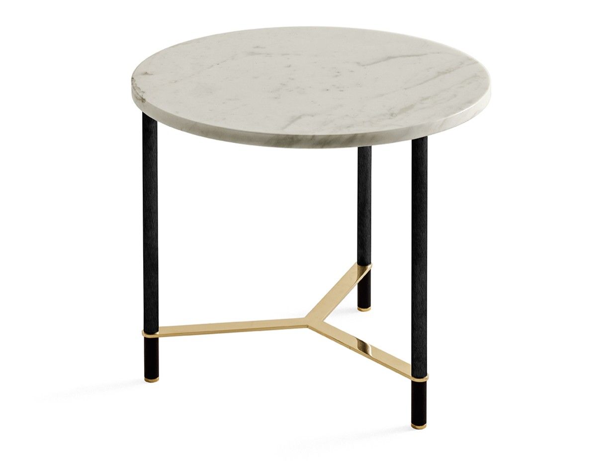 Круглый мраморный журнальный столик Gallotti&Radice COOKIES ARCH-00152585