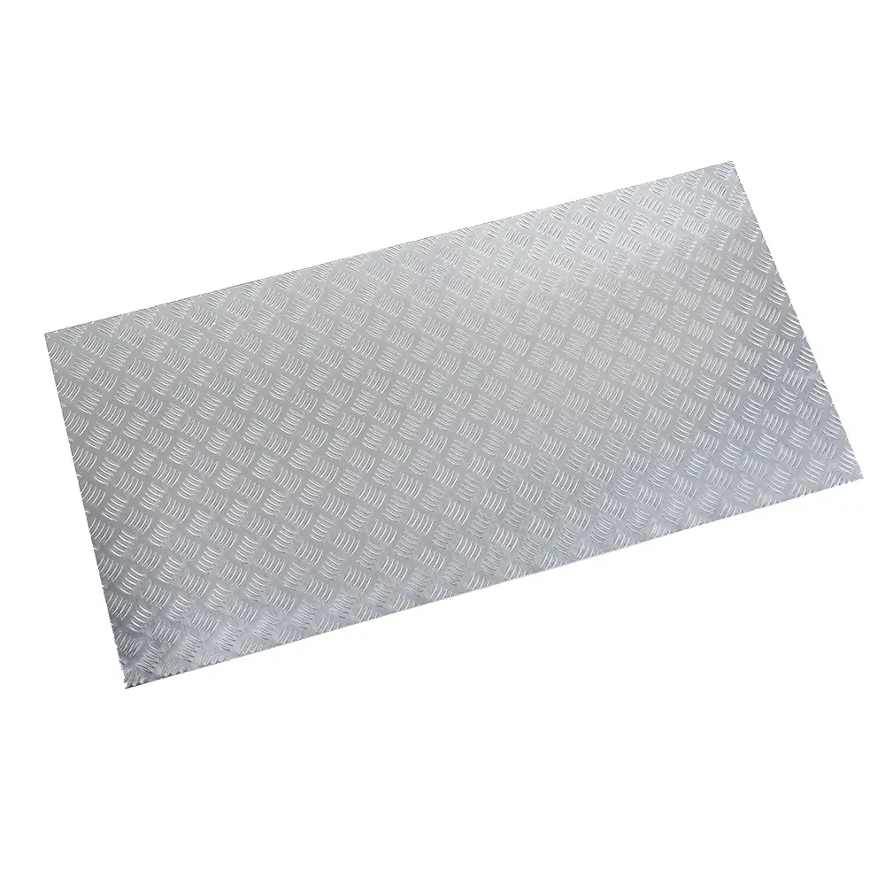 Лист рифленый АМг2 1.2x600x1200 мм, алюминий МЕТАЛЛСЕРВИС STLM-2187295