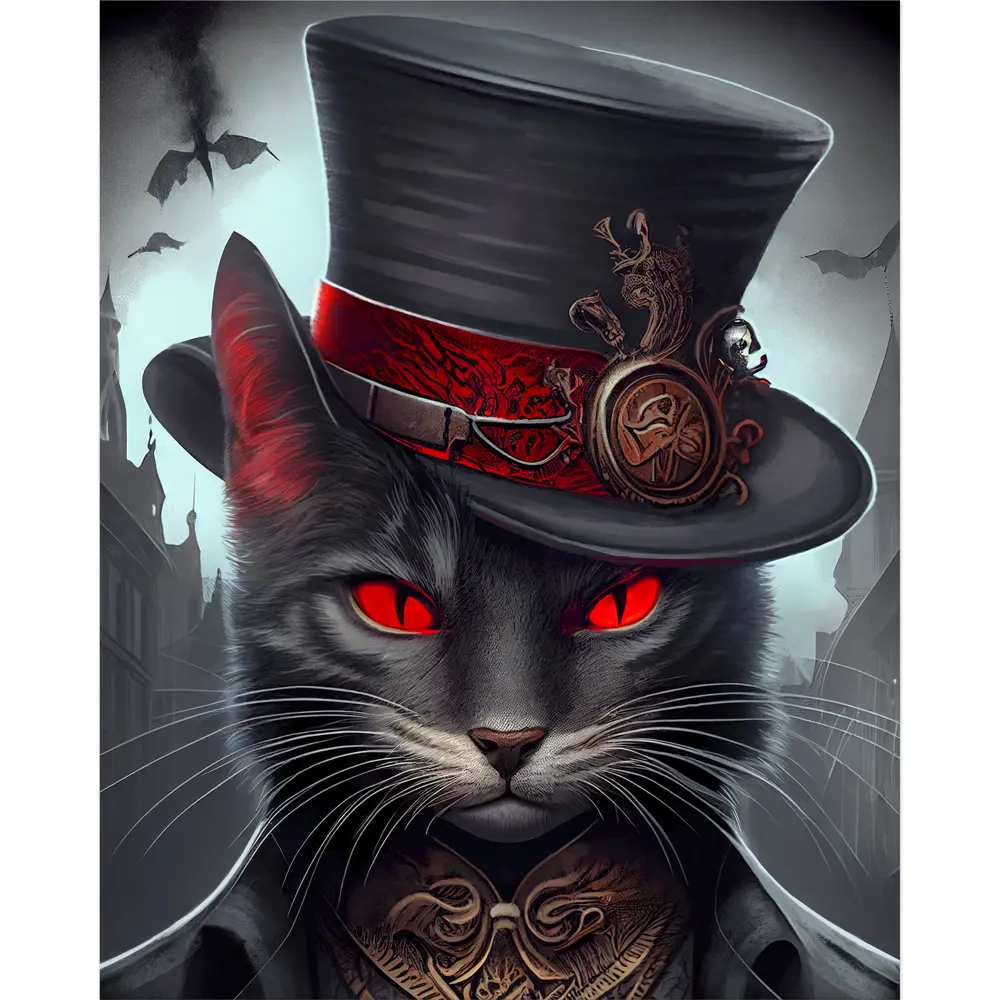 Картина на холсте Постер-лайн Стимпанк 40x50 см STLM-2168682