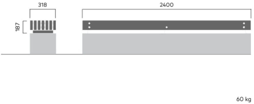 VESTRE Скамейка из сосны без спинки sun-id-1404206 - Вид №10
