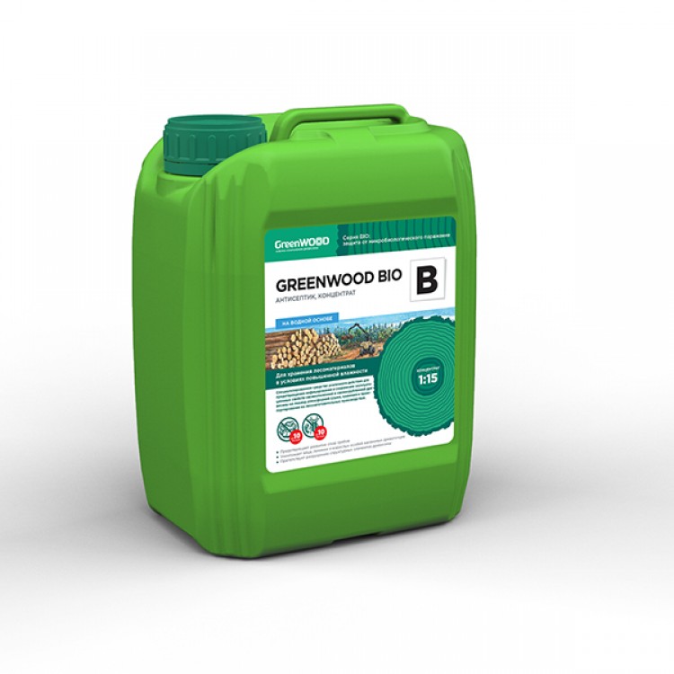 GWB-ВK/05 GreenLAB GREENWOOD BIO B Концентрат, 5 л, Антисептик 