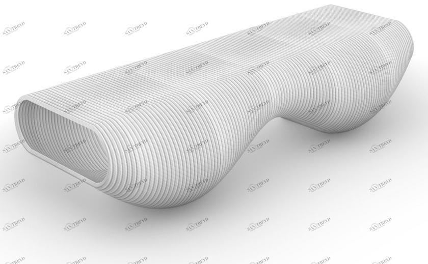 Concreative Бетонная скамья  1903-034 