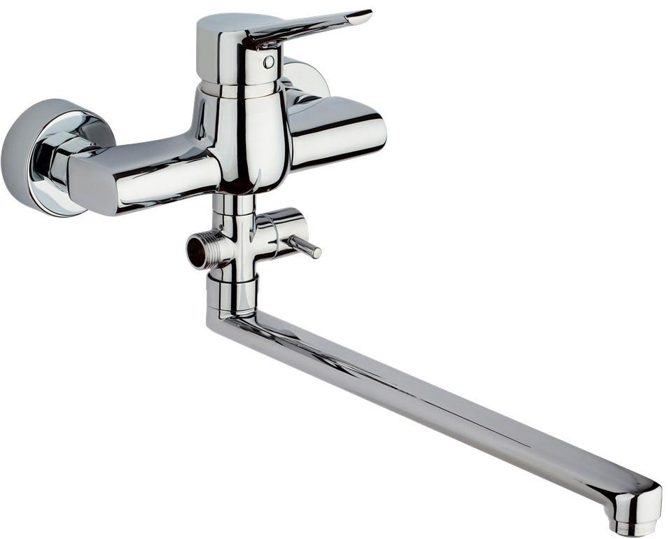 Paini Messina MECR119KM смеситель для ванны с длинным изливом 