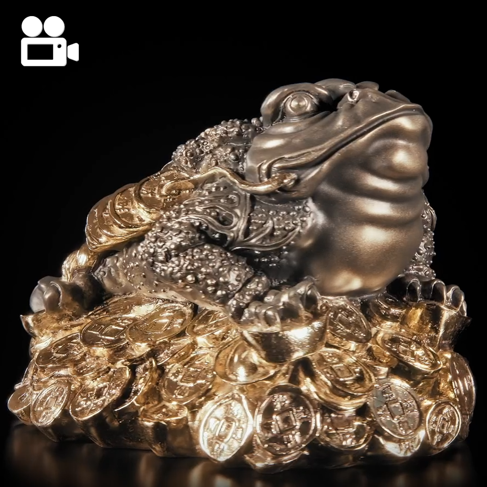 22389 Статуэтка Символ Достатка и благополучия большой Бронза BOGACHO 4627138211779