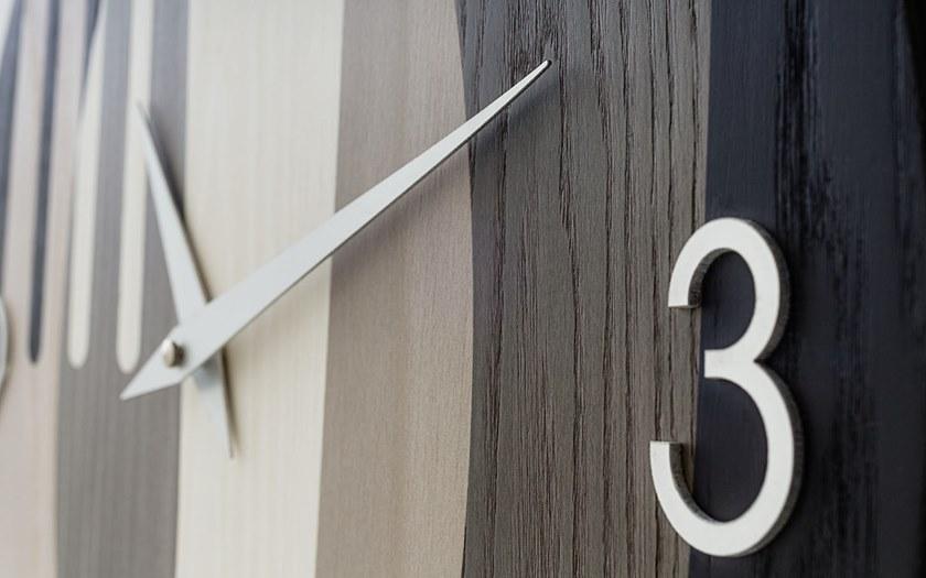 LIGNIS® Настенные часы из инкрустированного дерева Dolcevita objects 10.151 / 10.073 - Вид №2