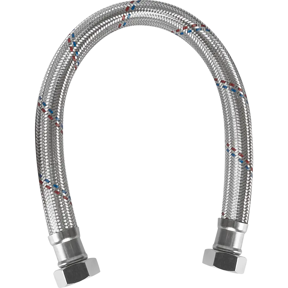 Гибкая подводка для воды Aquabeam 1" гайка - гайка 60 см STLM-2153423 - Вид №2