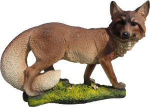 11197 ЛИСА стоя, скульптура из бетона LAB.Space 