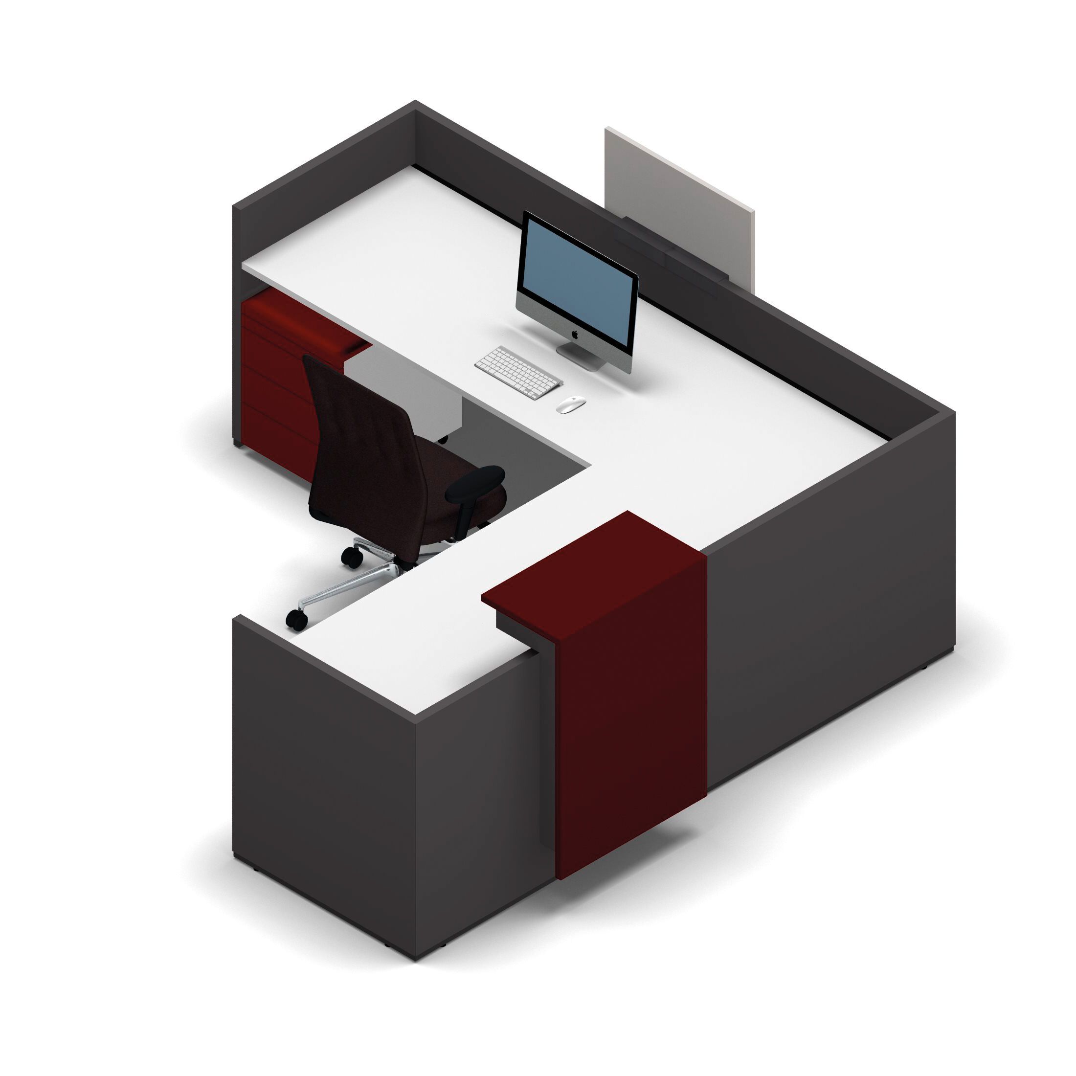 Модульная стойка регистрации werner works basic C ARCH-00106129 - Вид №25