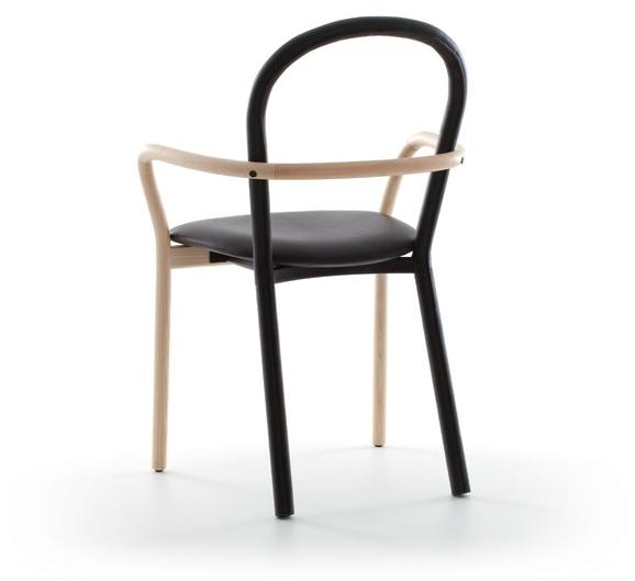 Porro Деревянный стул с подлокотниками sun-id-1504171 - Вид №3