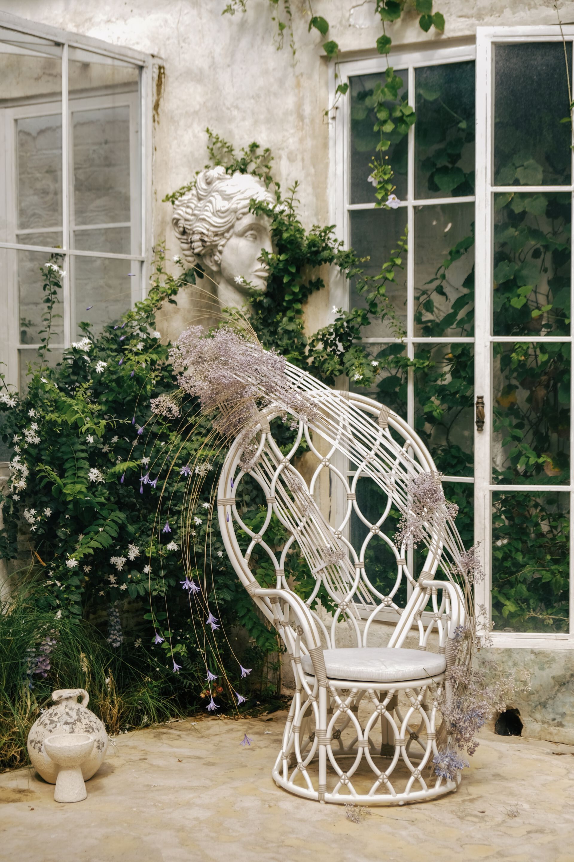 Садовое кресло из синтетического волокна с высокой спинкой cbdesign Agadir ARCH-00015956 - Вид №3