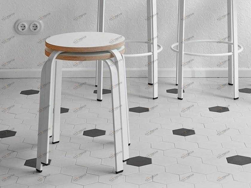 ONDARRETA Низкий стальной табурет sun-id-1491461