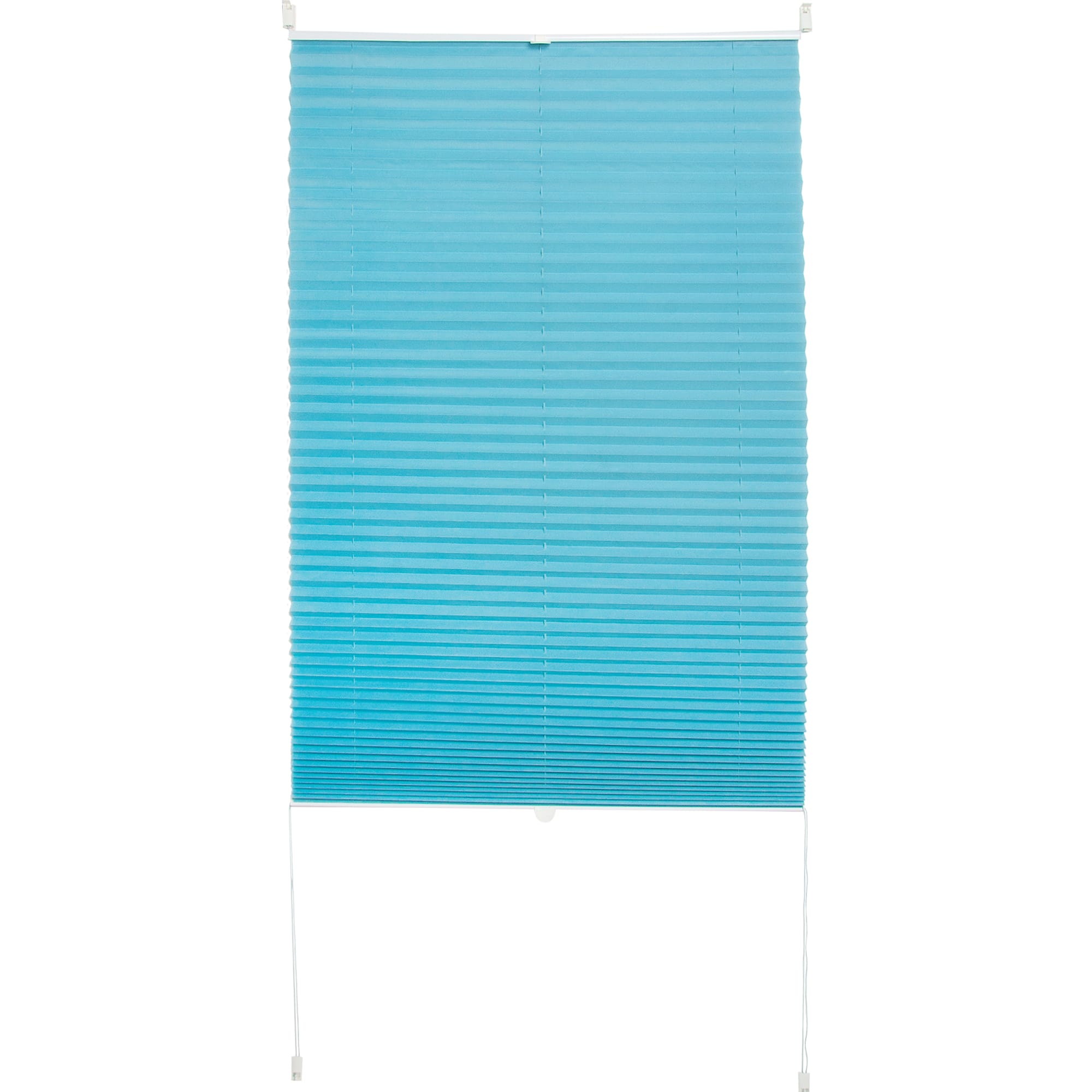 82057301 Штора плиссе «Плайн», 70х160 см, текстиль, цвет бирюзовый Santreyd  - Вид №1