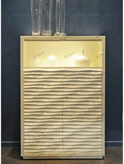 CorteZari Буфет лакированный с распашными дверцами Zoe gold 791