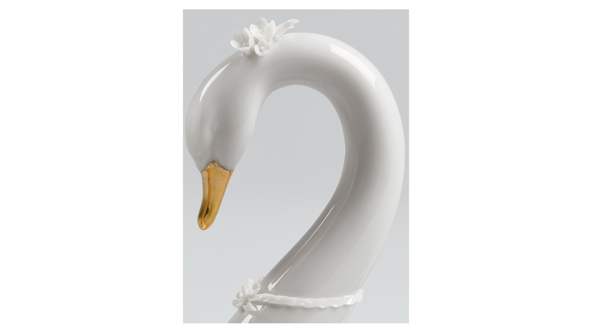 10669115 LLADRO Фигурка Lladro "Бесконечная любовь (золото)" 27х13см Фарфор Lladró  - Вид №2