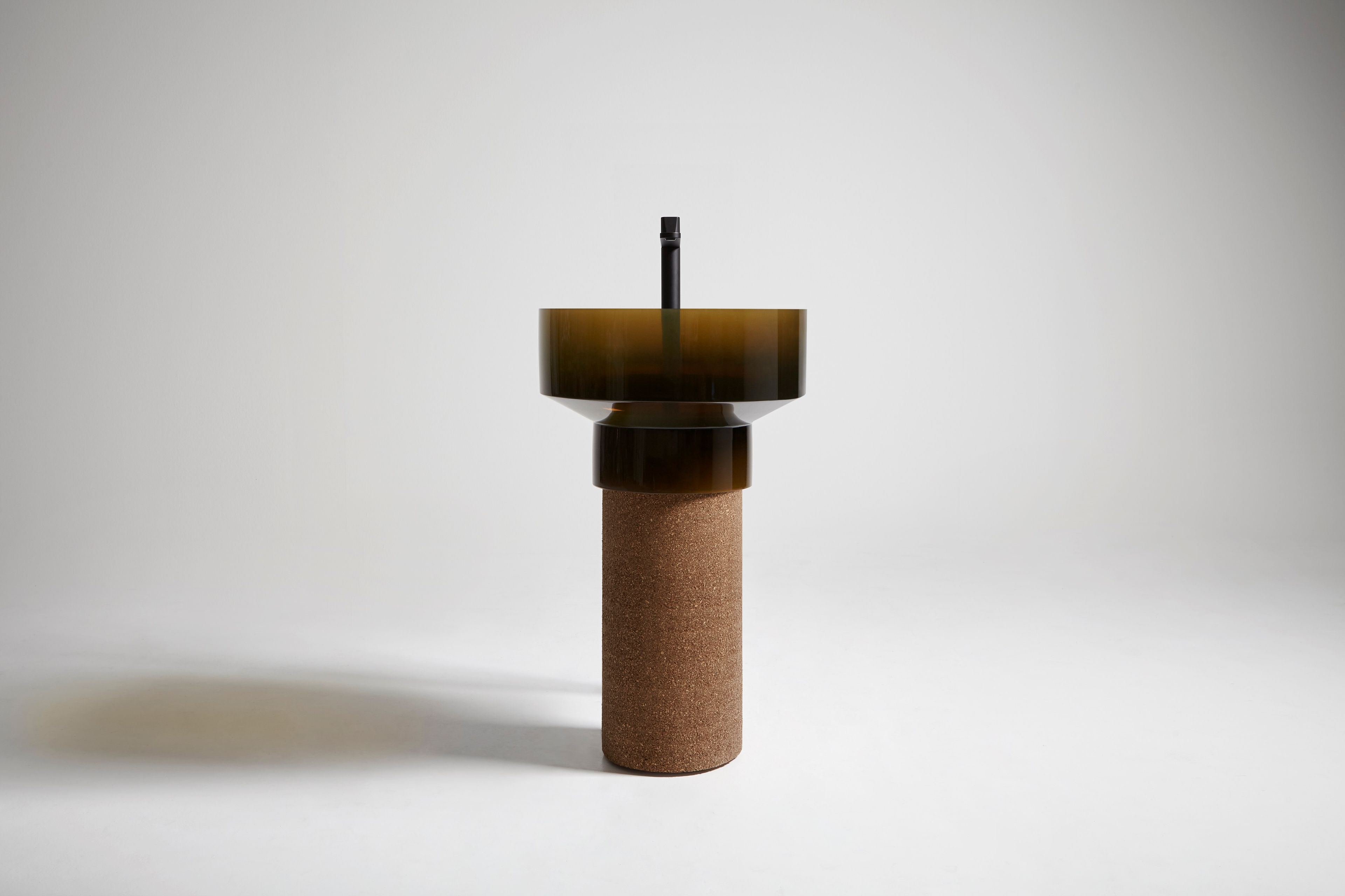 Круглая отдельно стоящая раковина из Cristalmood® и пробки Antoniolupi Borghi ARCH-00039251 - Вид №19