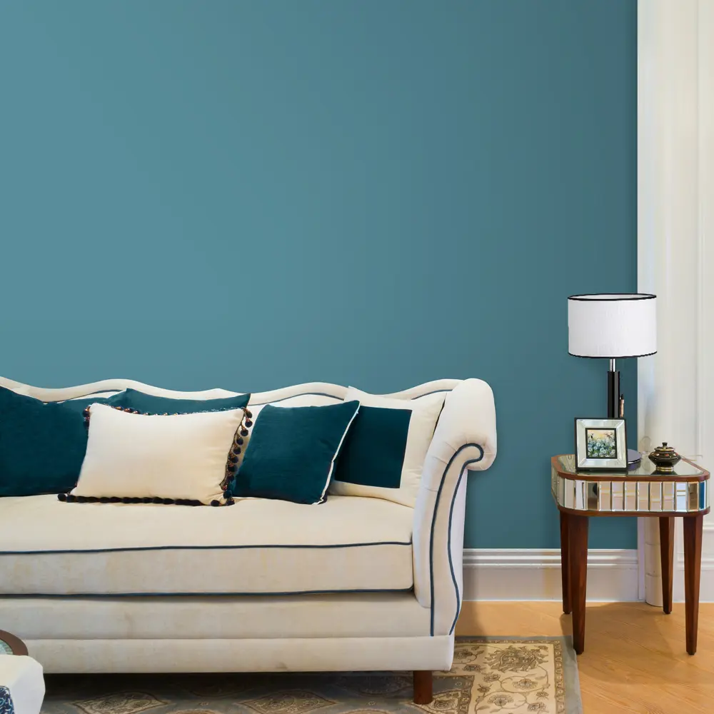 Обои на флизелиновой основе Inspire Silk 1.06х10 м Эффект шелка цвет синий STLM-2186780 - Вид №2