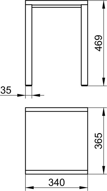 11682010068 Табурет KEUCO Elegance - Вид №2