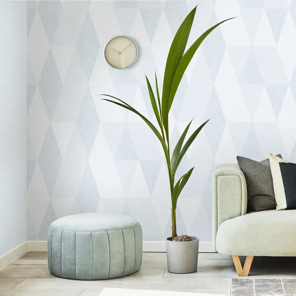 Обои флизелиновые Erismann Enisey голубые 1.06 м ЭР60761-03 STLM-2100673 - Вид №3