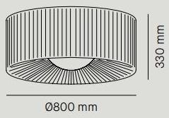 Milan Iluminacion Потолочный светильник из ткани Lap 6719 - 3719 - Вид №4