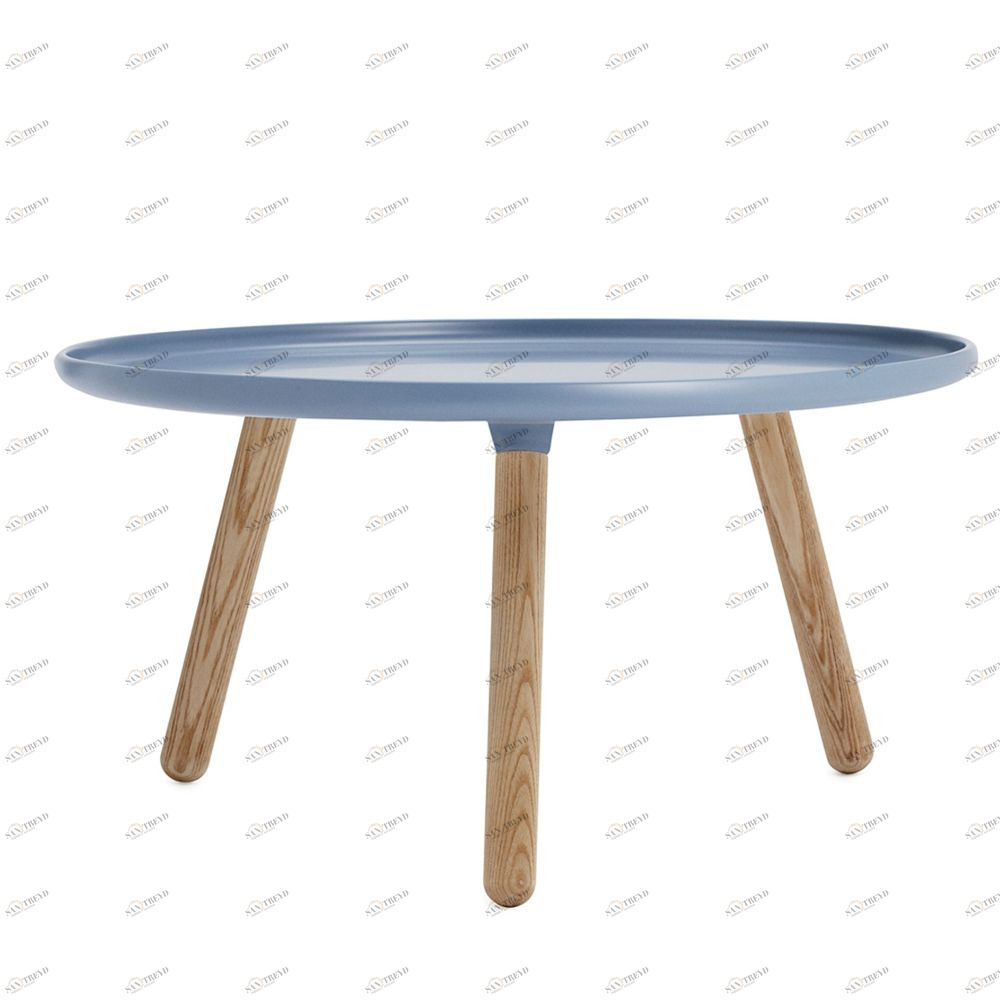 Стол Tablo большой 42 x D78 cm, синий Normann Copenhagen 602135