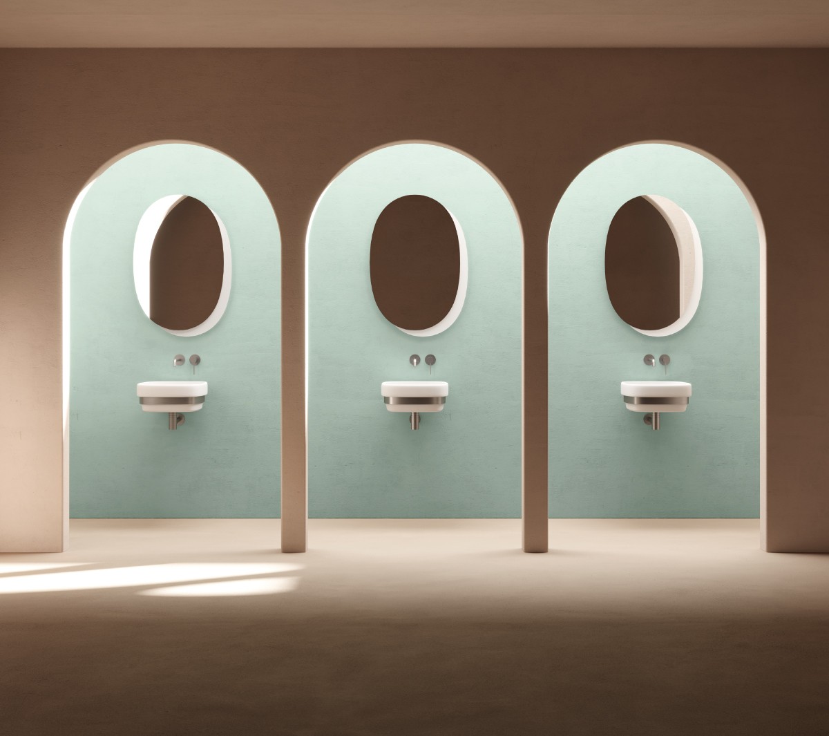 Ex.T Plateau M Настенное зеркало EXSPMPLAT/TRASP - Вид №2