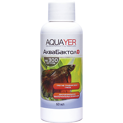 ПР0056048 Средство для воды АкваБактол 60мл AQUAYER 