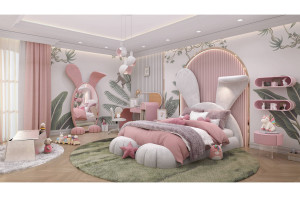 CIST505 Детская односпальная кровать Мистер Банни