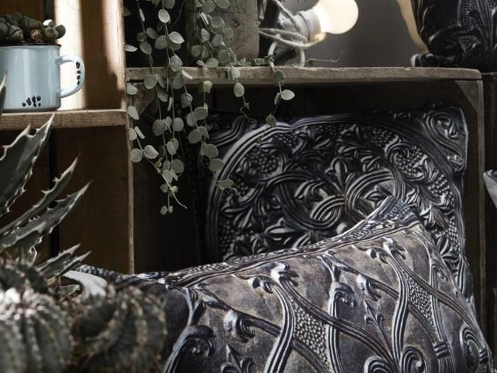 Koziel Квадратная подушка из полиэстера Tin tiles sun-id-1422961 - Вид №4