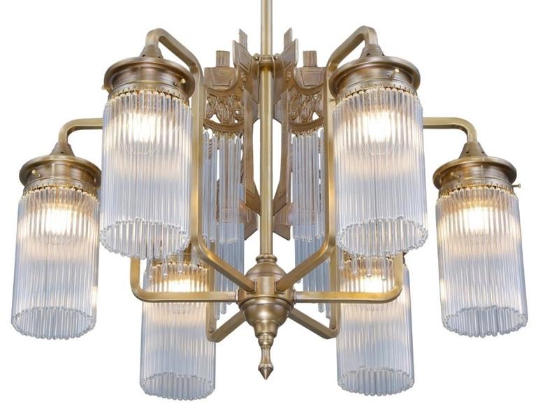 Patinas Lighting Люстра из латуни ручной работы Triest sun-id-1348657 - Вид №1