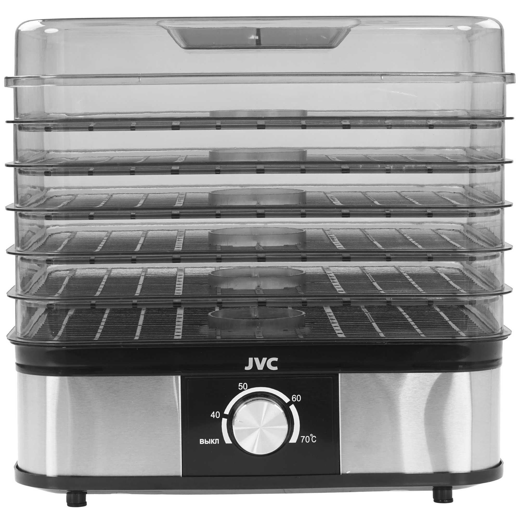 5353562 Сушилка для овощей и фруктов JVC JK-FD751 серебристый STDN-0148008 - Вид №1